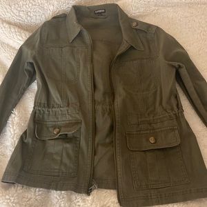 Express Olive Green Jacket